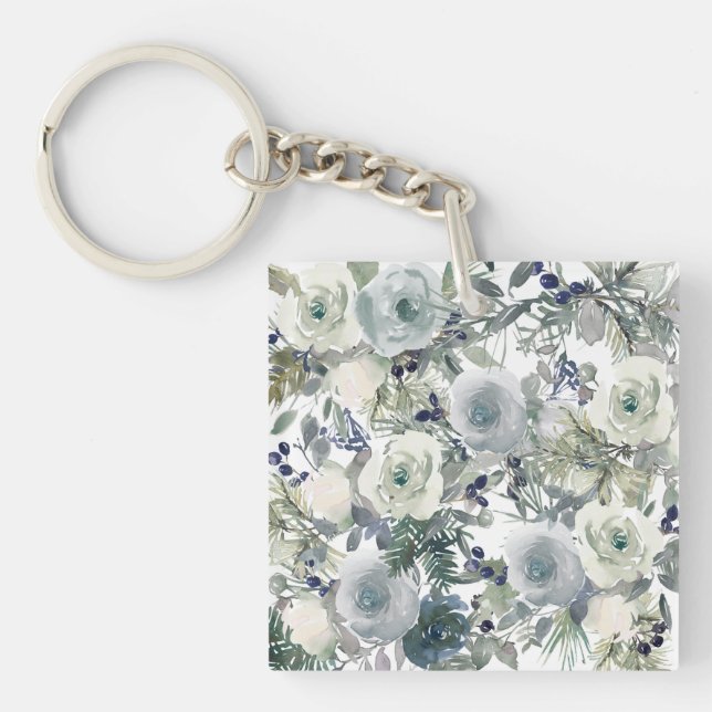 Porte-clefs Art Jardin Fleur (Devant)
