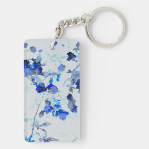 Porte-clefs Art moderne et tendance de la motif florale / fleu