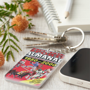 Porte-clefs Art mural métallique  Almanach sportif