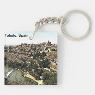 Porte-clefs Art paysager de Tolède, Espagne