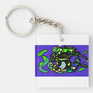 Porte-clefs Art tortue
