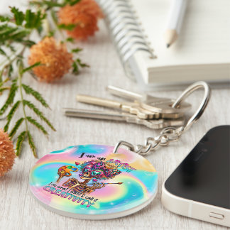 Porte-clefs Artistes amusants squelette de mot art