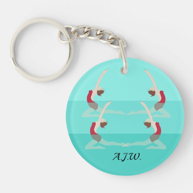 Porte-clefs Artistic Swimming (Devant)