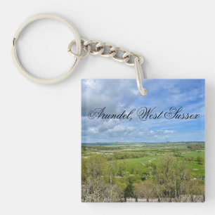 Porte-clefs Arundel au printemps, Sussex Ouest
