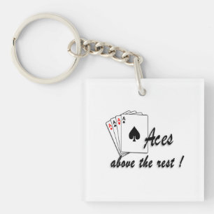Porte-clefs As dans le vent