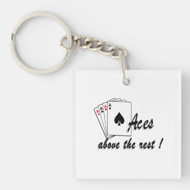 Porte-clefs As dans le vent (Devant)