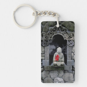 Porte-clefs Asie, Indonésie, Bali. Un sanctuaire de Bouddha