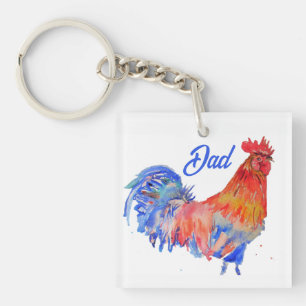 Porte-clefs Assiette en papier pour fête d'anniversaire à moti