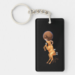 Porte-clefs Astro Aries Mars Zodiac