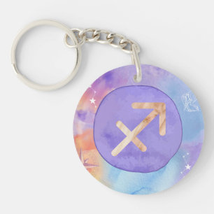 Porte-clefs Astrologie Sagittaire Porte - clé de Zodiac Wander