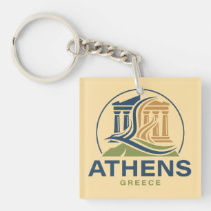 Porte-clefs Athènes Grèce Acropole Parthénon
