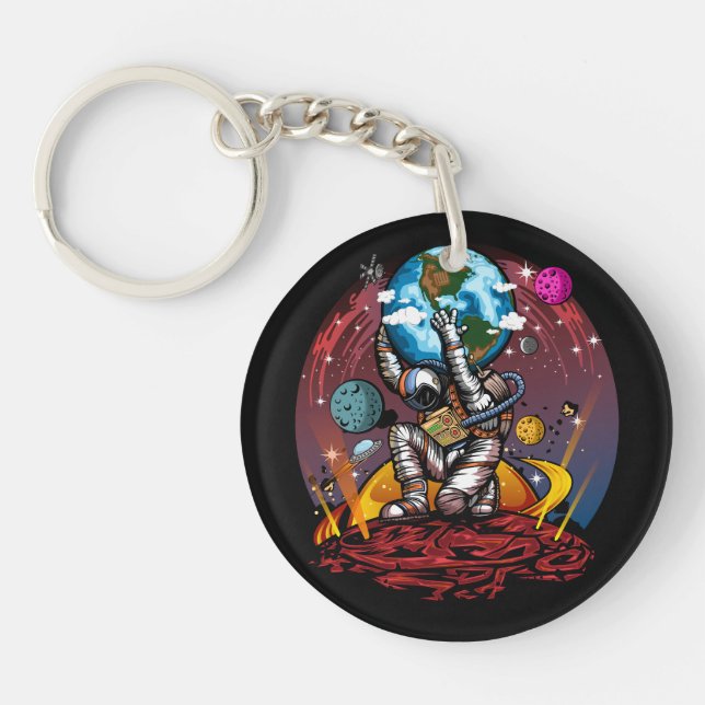 Porte-clefs Atlas Space Man (Devant)