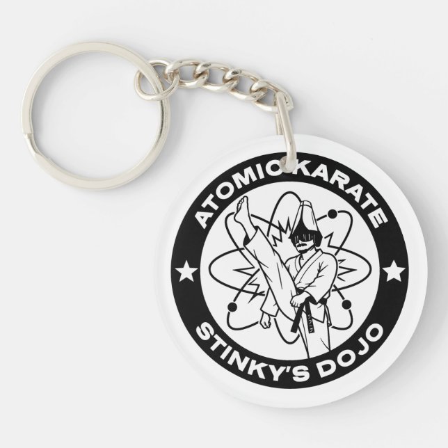 Porte-clefs Atomic Karate - Dojo de Stinky (Devant)