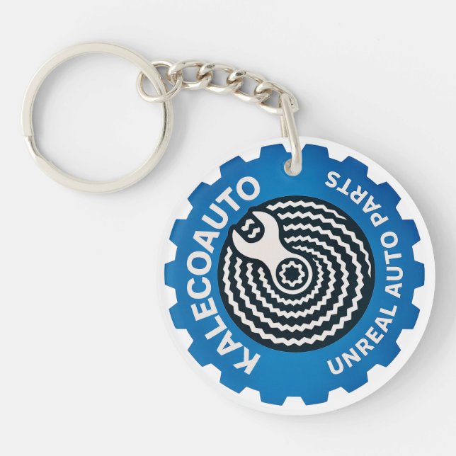 Porte-clefs Attache-clés Logo Moderne (Devant)