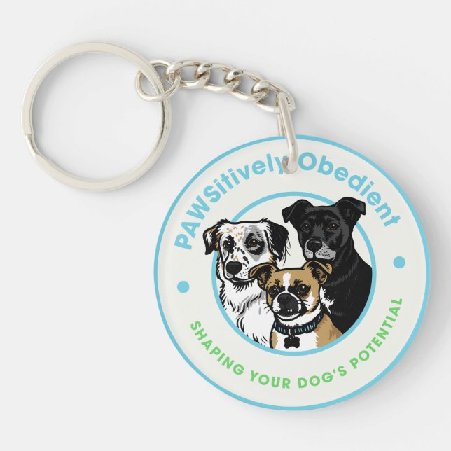 Porte-clefs Attache-clés PAWS - Membre préféré (Devant)