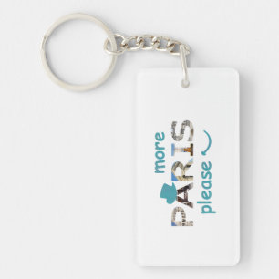 Porte-clefs Attractions de Paris Plus de Paris S'il vous plaît