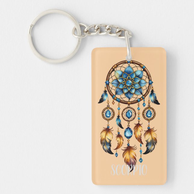 Porte-clefs Attrape-rêves Scorpion (Devant)