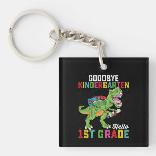 Porte-clefs Au revoir maternelle bonjour CE1 T Rex School