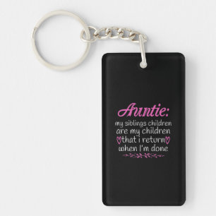 Porte-clefs Auntie My Siblings Children Are My Children-01.Png