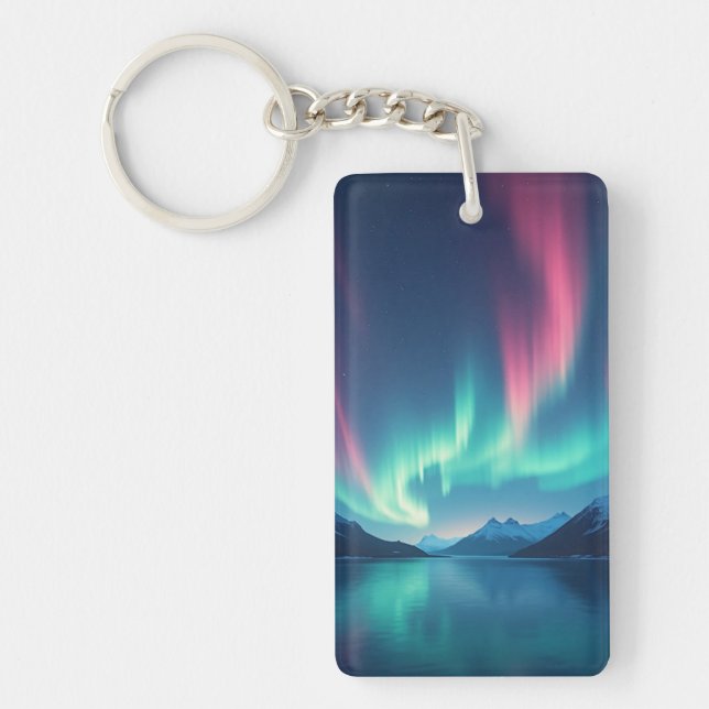 Porte-clefs Aurore islandaise (Devant)