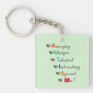 Porte-clefs Autisme - Spécial & Extraordinaire Moi !