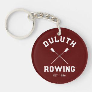 Porte-clefs Autocollant rond classique de remorquage personnal