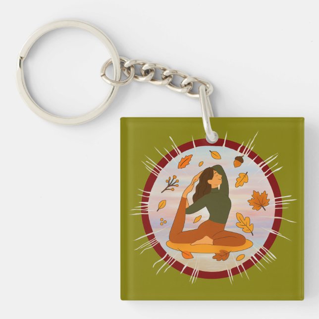 Porte-clefs Automne (Devant)