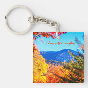 Porte-clefs Automne dans le New Hampshire