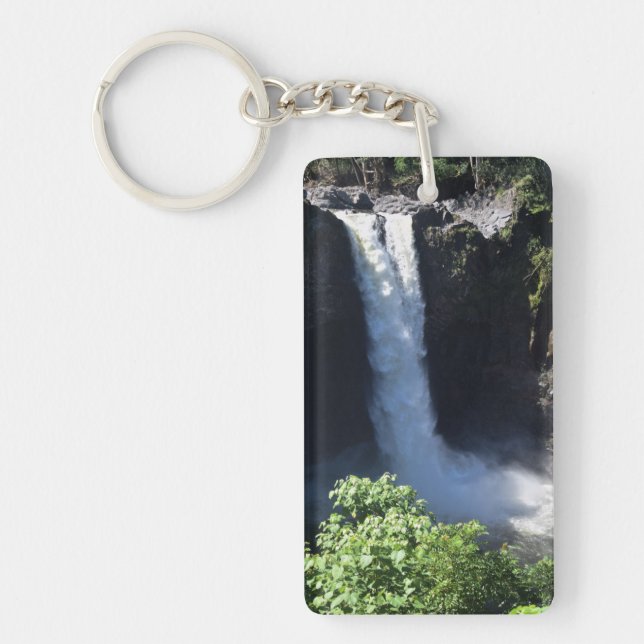 Porte-clefs Automnes d'arc-en-ciel, Hilo Hawaï (Devant)