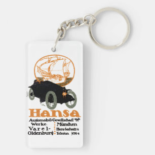 Porte-clefs Automobile Hansa 1914