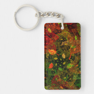 Porte-clefs Autumn colorful decorative design
