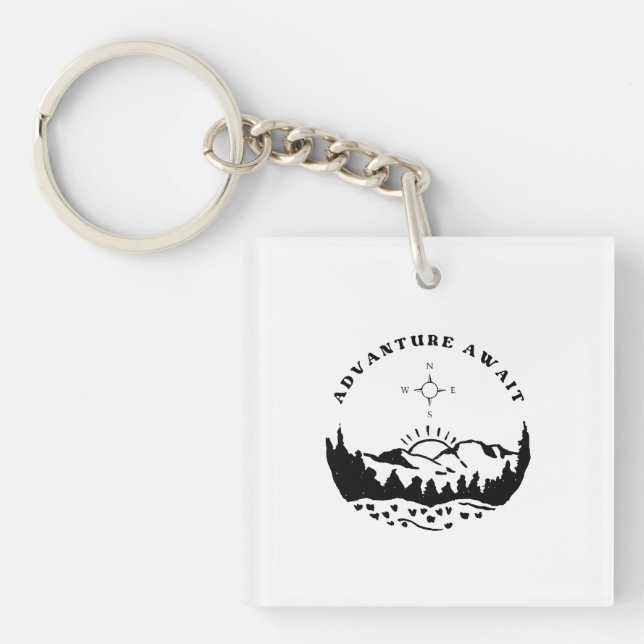 Porte-clefs Avance Porte - clé acrylique (Devant)