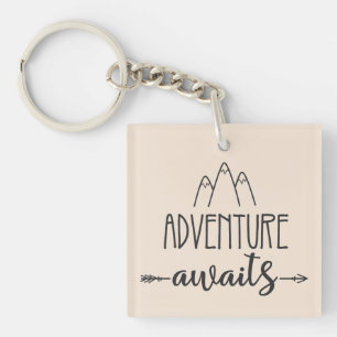 Porte-clefs Aventure Attend