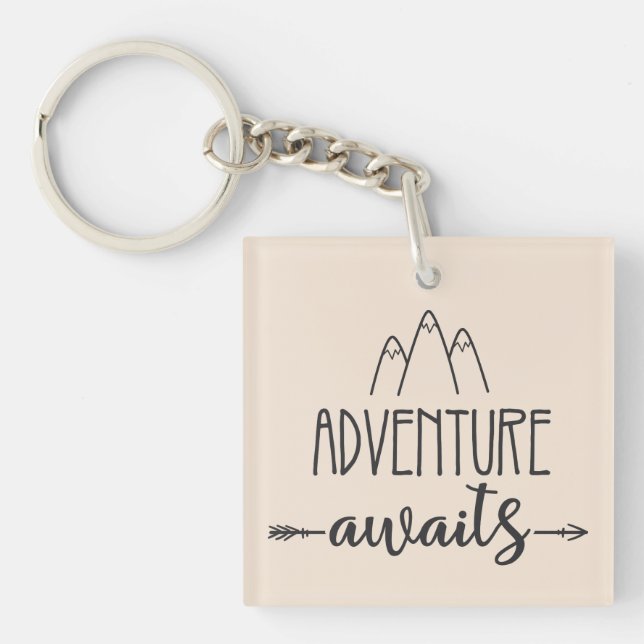 Porte-clefs Aventure Attend (Devant)