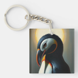 Porte-clefs Aventure du Manchot Mignon