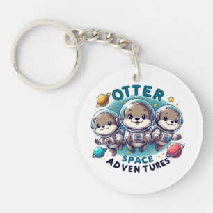 Porte-clefs Aventures spatiales de la loutre