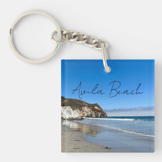 Porte-clefs Avila Beach California Ocean Photography Souvenir (Devant)