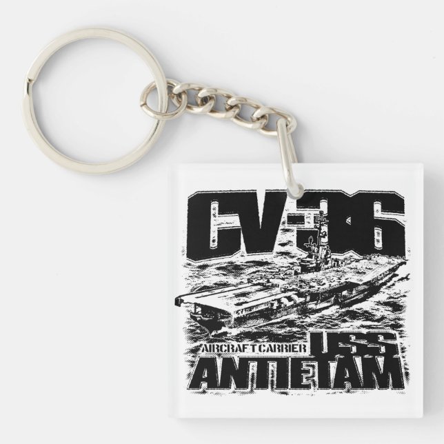 Porte-clefs Avion Antietam (Devant)