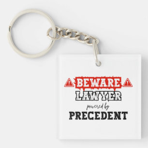 Porte-clefs Avocat Actionné Par Précédent Drôle procureur