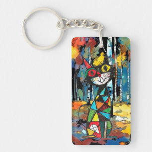Porte-clefs Avoir Une Journée Abstraite Kinda