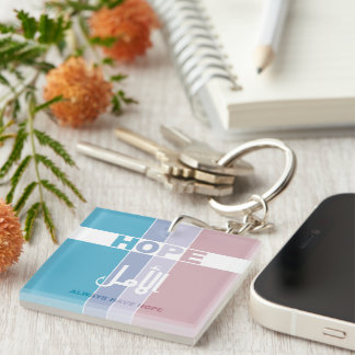 Porte-clefs Ayez toujours de l'espoir