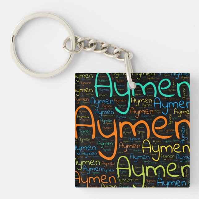 Porte-clefs Aymen (Devant)