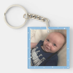 Porte-clefs Baby Boy 2 Photos Porte - clé Cadeau pour maman ou