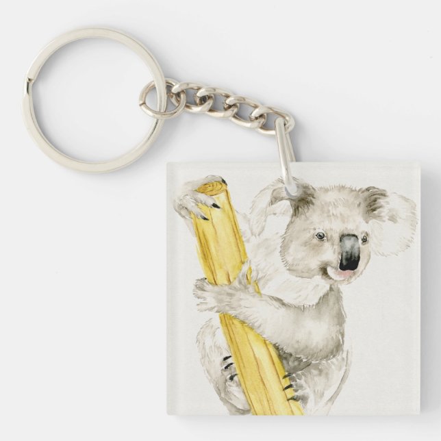 Porte-clefs Baby Koala | Cute & Furry (Devant)
