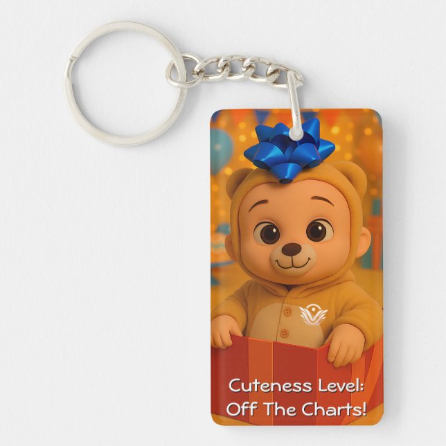 Porte-clefs babyJoy S4 #12 & LittleDude S8 #14 keychain (Devant)