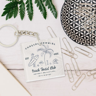 Porte-clefs Bachelorette Coastal Cowgirl