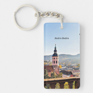 Porte-clefs Baden-Baden, Allemagne, paysage pittoresque