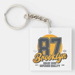 Porte-clefs Badge Brooklyn