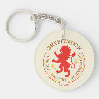 Porte-clefs Badge de fierté de la maison GRYFFINDOR™ Lion Roug