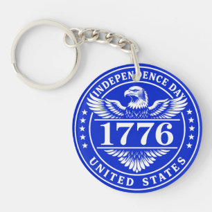 Porte-clefs Badge de l'Aigle de la Fête de l'Indépendance des